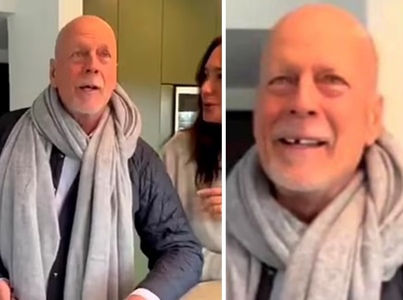 Críticas sobre la apariencia de Bruce Willis tras ser diagnosticado con demencia. Se burlaron de sus dientes